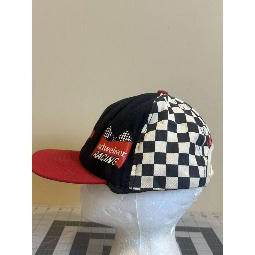vintage budweiser Racing SnapBack‎ Hat - Picture 5 of 12